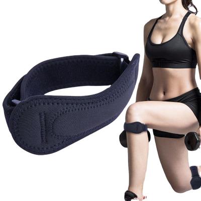 China Sports Adjustable Premium Knee Support Brace Patellar Tendon Strap Belt for sale