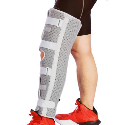 China Wear Resistant Neoprene Adult Knee Splint Leg Immobilizer Immobilizer Material Knee Brace For Leg Immobilize for sale