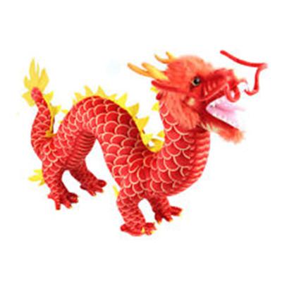 China Red Dragon Plush Toy Plush Soft Chinese Toy for sale