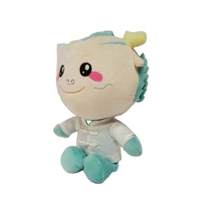 China Creative Cute Gifts Custom Stuffed Plush Cute Cartoon Dragon Doll Toys With Clothes for sale