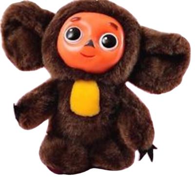 China New Arrived Russian Plush Cheburashka Plush Doll Toy Music Yebypawka Pluch for sale