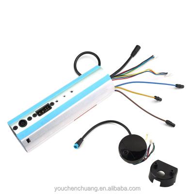 China Fit for Ninebot PAS .9 ES1ES2ES4 Ninebot NO .9 ES1ES2ES4 3in one full kit,control board,dashboard,throttle kit for Seway es scooter parts for sale