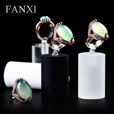 China Custom Wholesale Factory Custom Material Jewelry Display for Shop Counter and Window Showcase Ring Exhibitor Acrylic Stand for sale