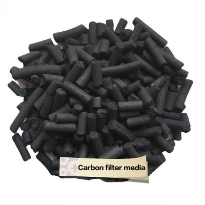 China Other Carbon Filter Media Industrial Sewage Waste Gas Treatment Desulfurization and Denitrification Columnar Granular Activated Carbon for sale