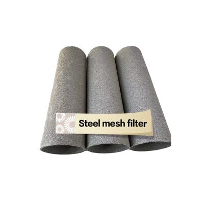 China Other Double-pass Nanopore Stainless Steel Filter Element Air Flow Control Multi-specification Sintered U Filter Element for sale