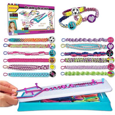 China Friendship Bracelet Making Kit Friendship Bracelet Making Kit for Girls with Elastic Design and Best Convenient Wearable Craft Bracelet DIY Birthday Gifts for sale