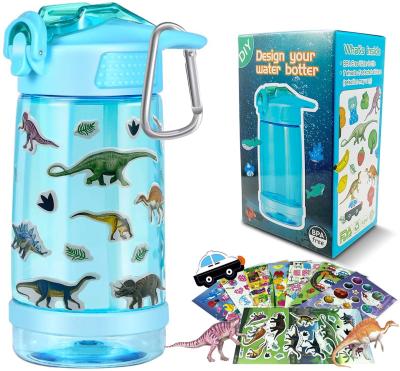 China DIY Kids Water Bottles Decorate to Personalize Your Own Water Bottle with Tons of Gem Stickers BPA Free Reusable Kids DIY Water Bottles Art and Craft Kit for sale