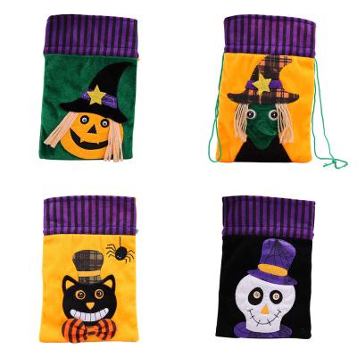 China Goodie Bags Halloween Goodies Bags Boys or Girls Trick or Treat Pumpkin Bags Costume Party Decoration Halloween Gifts for sale