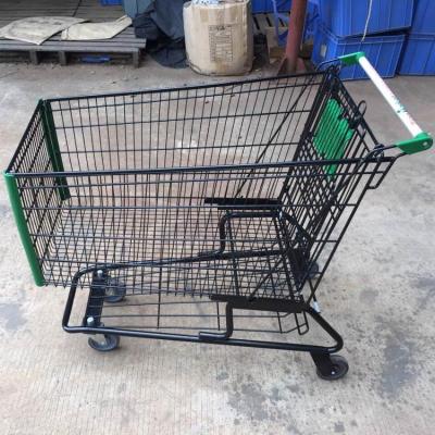 China Unveiling MOQ 260 PCS 262L Large Size Supermarket Grocery Carts (Technibilt Model 6542) for sale