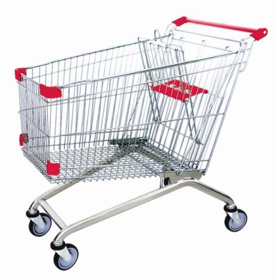 China Unveiling MOQ 100 PCS Trolley Plating 180l Shopping Plating Trolley, Supermarket Trolley, Grocery Push Trolley for sale