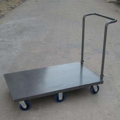 China MOQ 20 PCS Heavy Duty Warehouse Cargo Cart with 6 Heavy Duty Wheels CS-W101 for sale