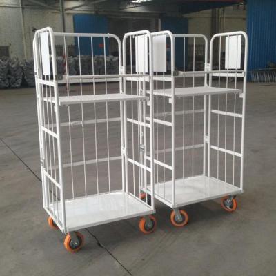 China MOQ 50 PCS Heavy Duty Logistics Trolley , Warehouse Cargo Trolley CS-W104 for sale