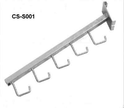 China Double wires store mounting display hooks for CS-S003 pegboard for sale