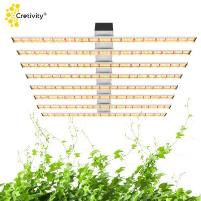 China Seed Starting Indoor Greenhouse Plant Growth Full Spectrum Led Grow Lights With 640W LED Plant Lights for sale