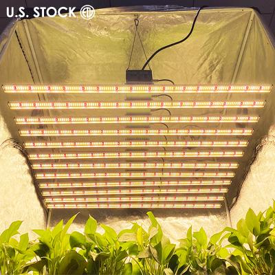 China Seed Starting 1000W LED Grow Light 12 Bar Full Spectrum Viparspectra Easy Installation Best LED Grow Light for sale