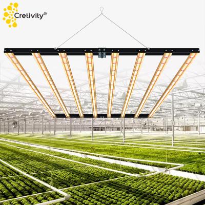 China High Stage PPFD Easy Installation Full Spectrum 720W 8 Bars Led Grow Light Bar for sale