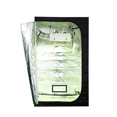 China ECO FRIENDLY Indoor Hydroponics 99% Fabric 600D Mylar 120*120*200cm Highly Reflective Durable Plant Grow Tent for sale