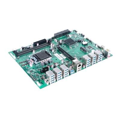 China B150 lga1151 6th/7th ATX industrial motherboard with 26 USB 3.0. 6USB 2.0 9*SATA 3.0 1LAN. PCIE16X 300X220mm for sale