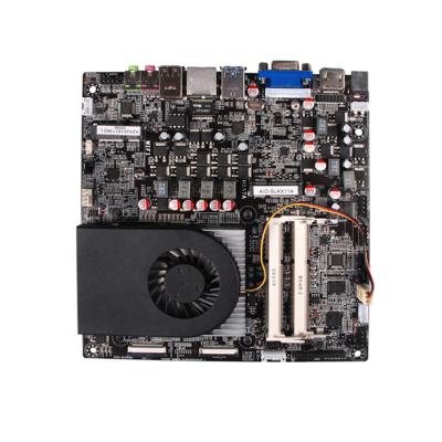 China Digital Signage PC Intel Skylake 3855U X86 Mini Recessed Slim Mini-ITX Motherboard With PCIE-FPC Slot for sale