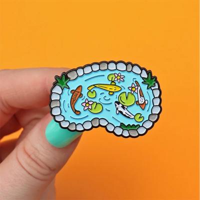 China Aussie Pins Manufacturer Wholesale Metal Lapel Pins Badges for sale