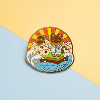 China Manufacturer Enamel Pin Lapel Pin Australian Badge Hard Enamel Pin Custom Wholesale No Minimum for sale