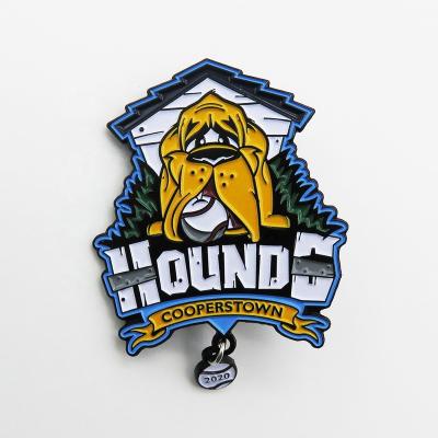 China Europe Manufacturer High Quality Lapel Pin Gift Custom Gold Plated Hard Enamel Badge for sale