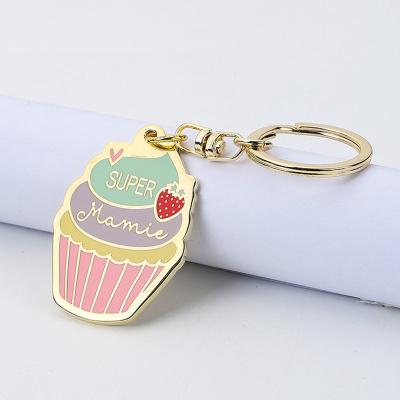 China Custom Quality Personalized Enamel Keychains Wholesale Key Chain Designer Zinc Alloy Metal Keychains Souvenir Gifts Promotion Manufacturer for sale