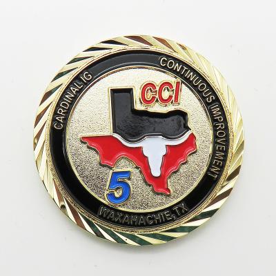 China American Wholesale Metal Challenge Coin Manufacturers Customized Craft With High Quality Souvenir Coins for sale