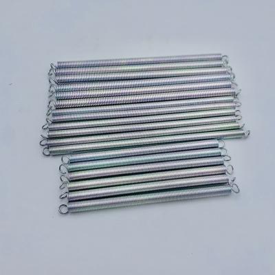 China Spiral Customized Small Extension Spring , High Quality Long Extension Spring With Hooks for sale