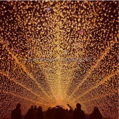 China String Led Cherry Blossom String Lightup Christmas Tunnel Lights Decoration for sale