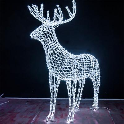 China High Quality Hot Sale LED Pattern Christmas Deer Deer Waterproof LED String Lights for sale