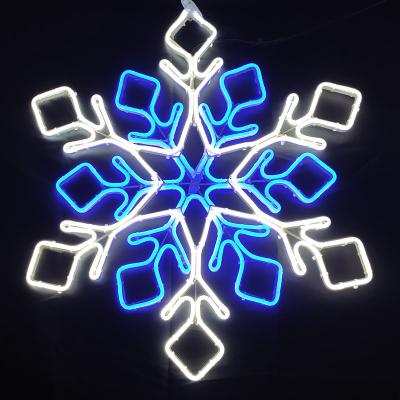 China Commercial Use Christmas Decoration Waterproof LED Pattern Lights Snowflake LED Lights White Warm White for sale