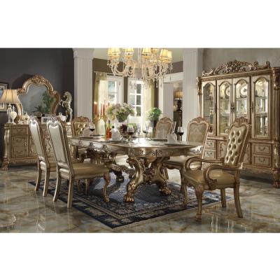 China (Other) adjustable luxury dining table in dining room furniture in dining room wooden table for sale