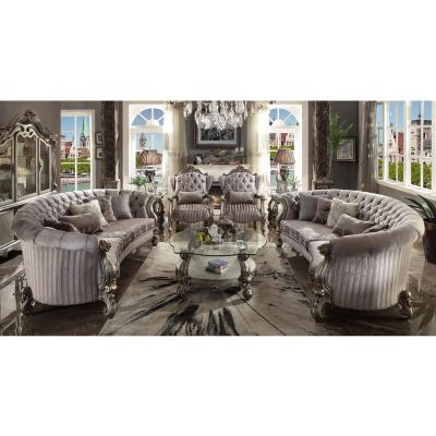 China White Living Room (Other) New Designs 7 Seater Adjustable Fabric Curved Sofas Round Couch Sets With Sofa Chair for sale