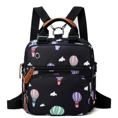 China Water Resistant Large Air Balloon Printing Backpack Stroller Baby Diaper Backpack Warm Baby Bag for sale