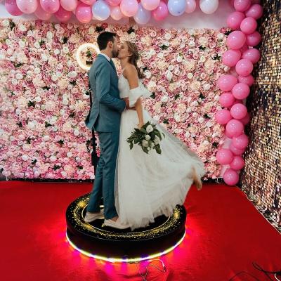 China Free Custom Logo 360 Selfie Leading 360 Metal Dropshipping Party Portable Photo Booth Photo Booth for Party and Wedding Used for sale