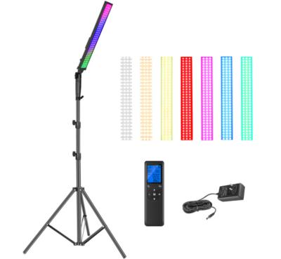 China Popular Portable Exhibition Backdrop RGB Light Stand Rolls Match With Photo Booth for sale