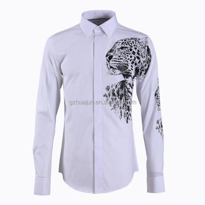 China 2021 hot summer new men's clothing casual fashion printed shirt cardigan short sleeve shirt men Anti-wrinkle hot sale for sale