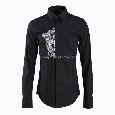 China 2021 hot summer new men's clothing casual fashion printed shirt cardigan short sleeve shirt men Anti-wrinkle hot sale for sale