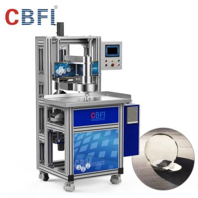 China Industrial/commercial/home CBFI 100% transparent and rounding cup ball ice cream machine for sale