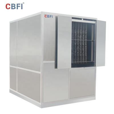 China 1 Ton Plate Ice Machine For Commercial 2 3 5 10 15 20 30 Fish Seafood for sale