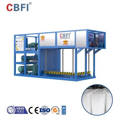 China CBFI Industrial/Commercial Block Ice Direct Cooling Machine 1 Ton to 20 Ton Per Day for Edible Block Ice for sale