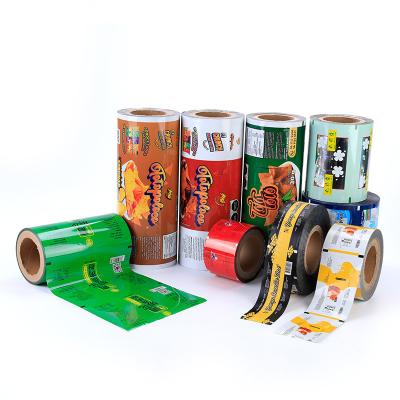 China Wholesale Custom Moisture Proof Printed Packaging Roll Film Food Grade Laminated Plastic Film for sale