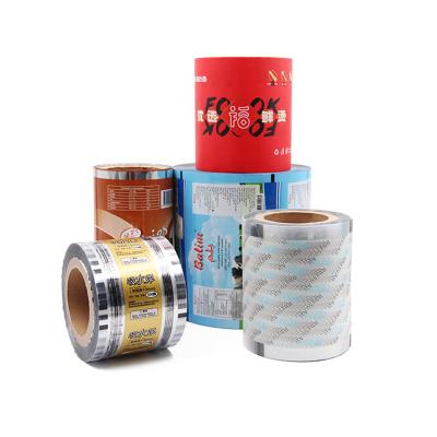 China Moisture Proof Soft Transparent Laminated Packaging Film Roll Plastic For Pastry Food Grade Film Printed Aluminum Film for sale