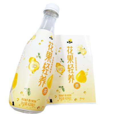 China Moisture Proof Custom Bottle Shrink Wrap Label Sleeve for sale