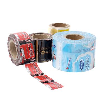 China Custom Printed Moisture Proof Heat Shrink Sleeve Label / PVC Heat Shrink Bottle Label For Mineral Beverage Bottle for sale