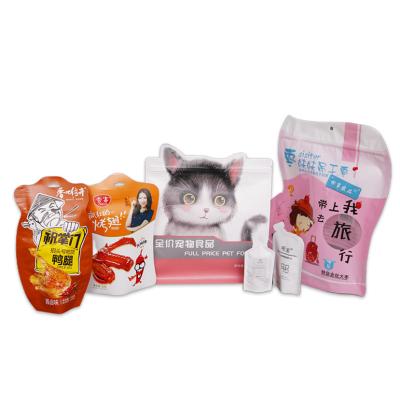 China Disposable Customized Special Shaped Packaging Bag Food Storage Zipper Pouch Candy Stand Bag for sale