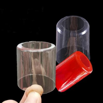 China PVC Film Wrap Package Water Bottle Cap Shrink Moisture Proof Sleeve for sale