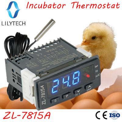 China Hotels ZL-7815A, Thermostat for Incubator, Incubator Controller, with Unfaithful Outputs for Egg Tray Turn and Air Exhaustion, Lilytech for sale