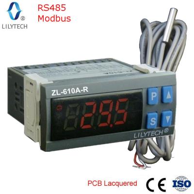 China ZL-610A-R Hotels, Refrigeration Thermostat with RS485, Cold Storage Controller with ModBus, Lilytech for sale